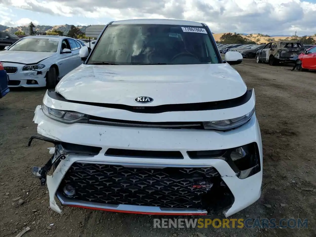 5 fotografías del automóvil dañado KNDJ63AU4M7744073 KIA SOUL 2021