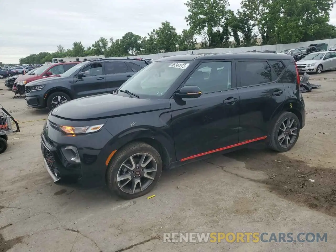 1 fotografías del automóvil dañado KNDJ63AU5M7129712 KIA SOUL 2021