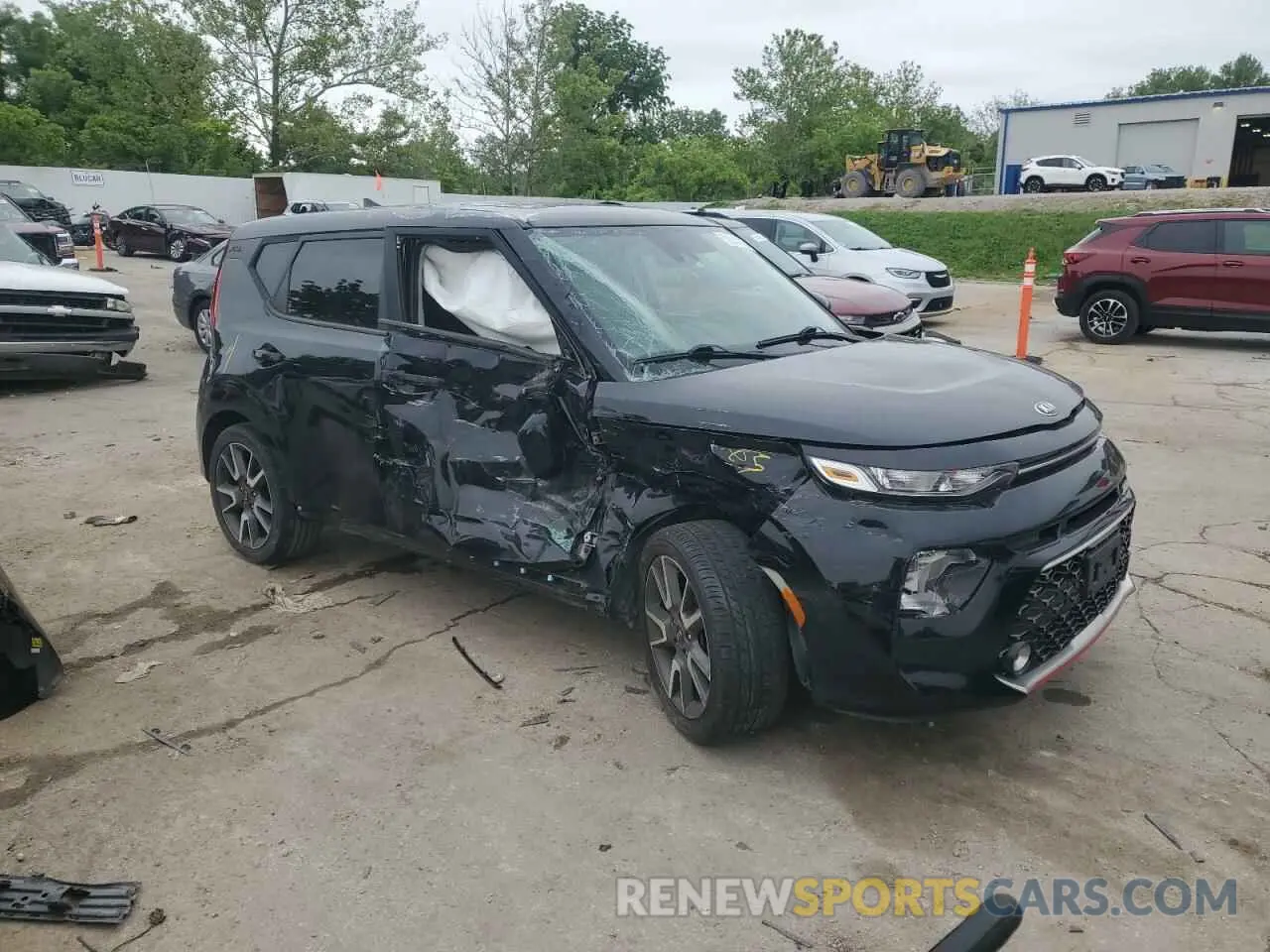 4 fotografías del automóvil dañado KNDJ63AU5M7129712 KIA SOUL 2021