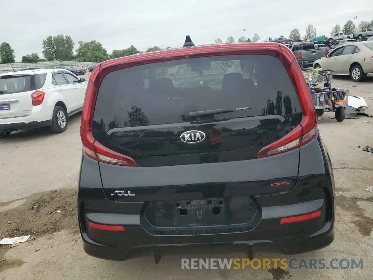 6 fotografías del automóvil dañado KNDJ63AU5M7129712 KIA SOUL 2021