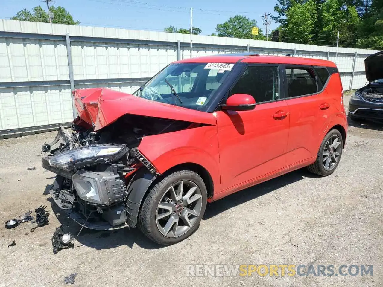 1 fotografías del automóvil dañado KNDJ63AU9M7142236 KIA SOUL 2021