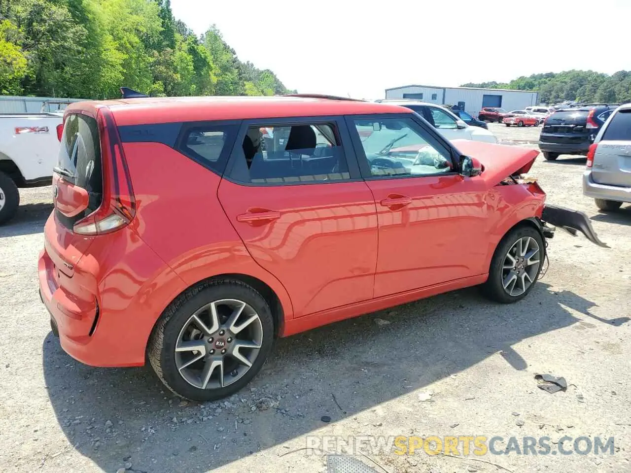 3 fotografías del automóvil dañado KNDJ63AU9M7142236 KIA SOUL 2021