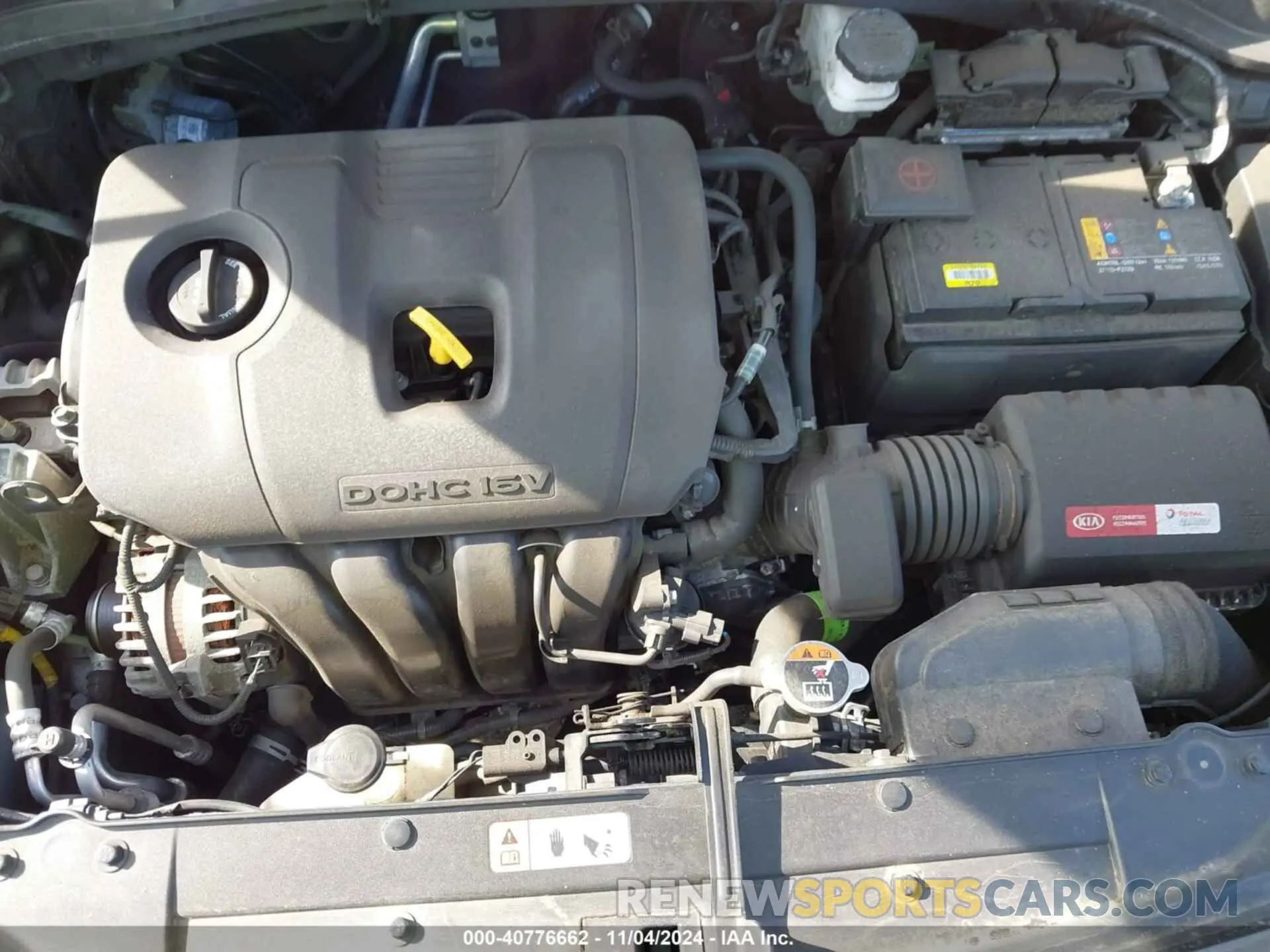 10 fotografías del automóvil dañado KNDJ23AU0N7163473 KIA SOUL 2022
