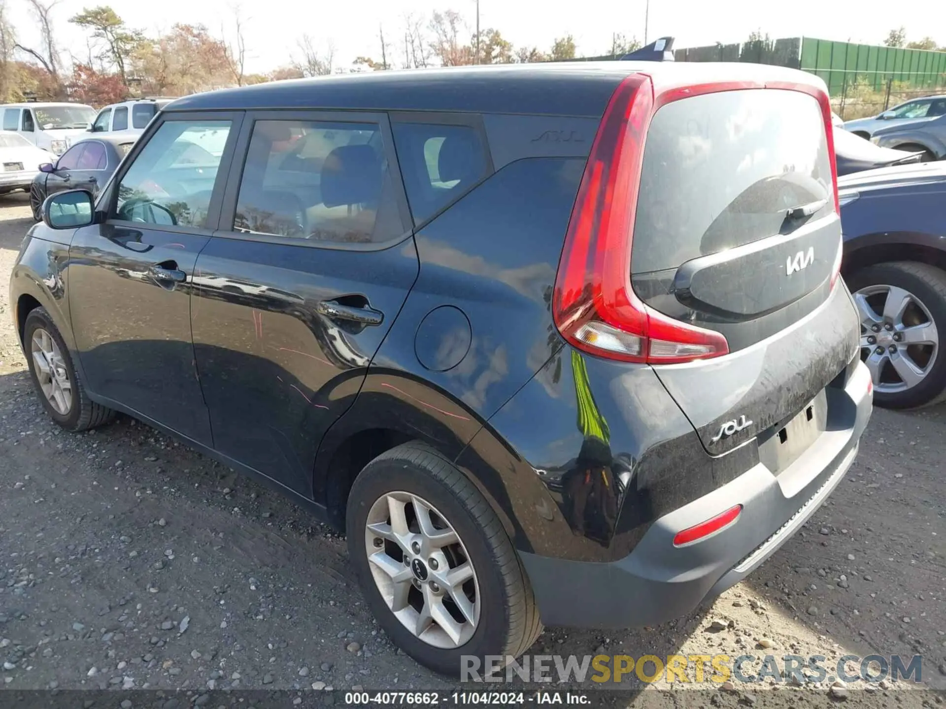 3 fotografías del automóvil dañado KNDJ23AU0N7163473 KIA SOUL 2022