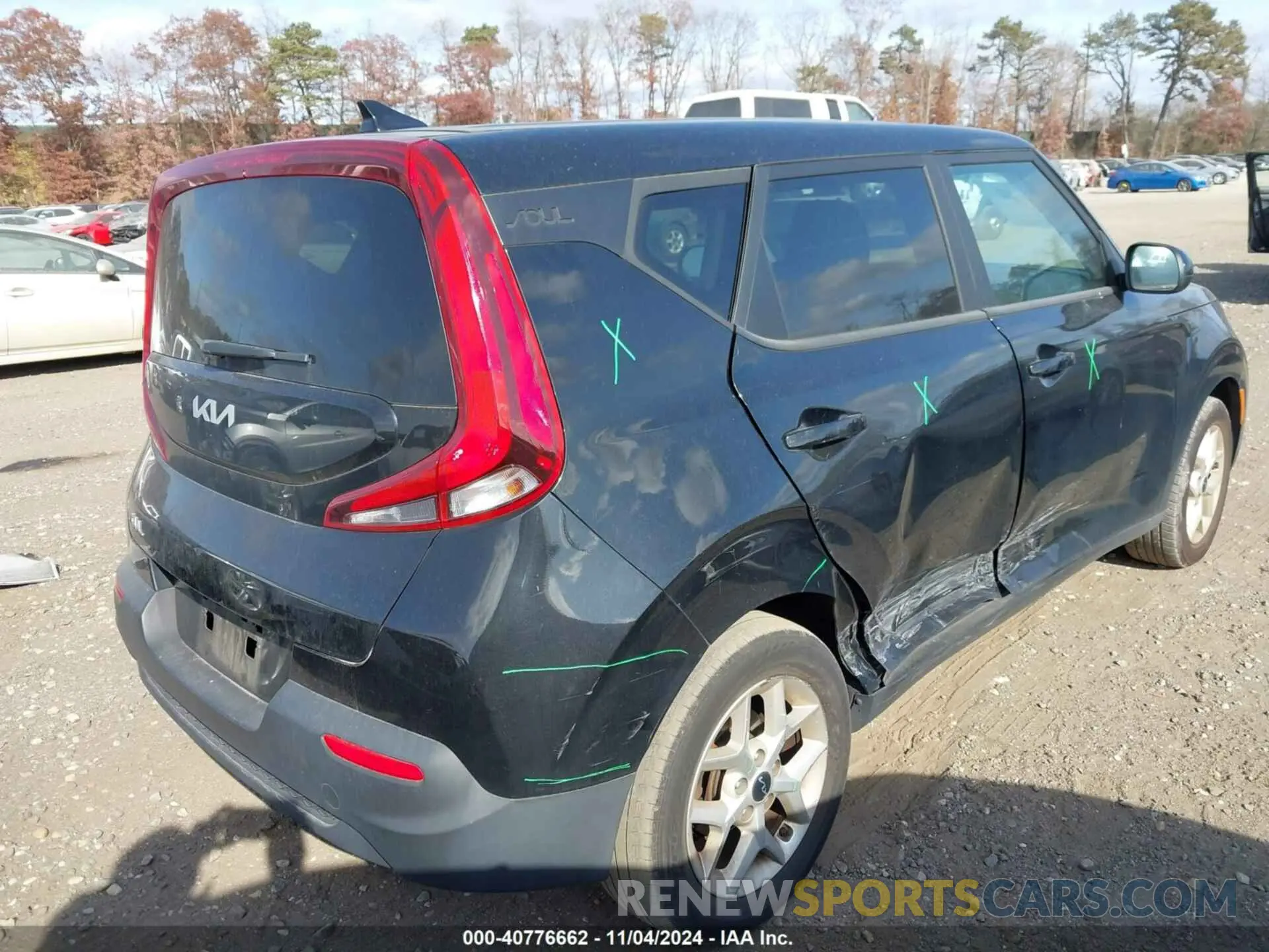 4 fotografías del automóvil dañado KNDJ23AU0N7163473 KIA SOUL 2022