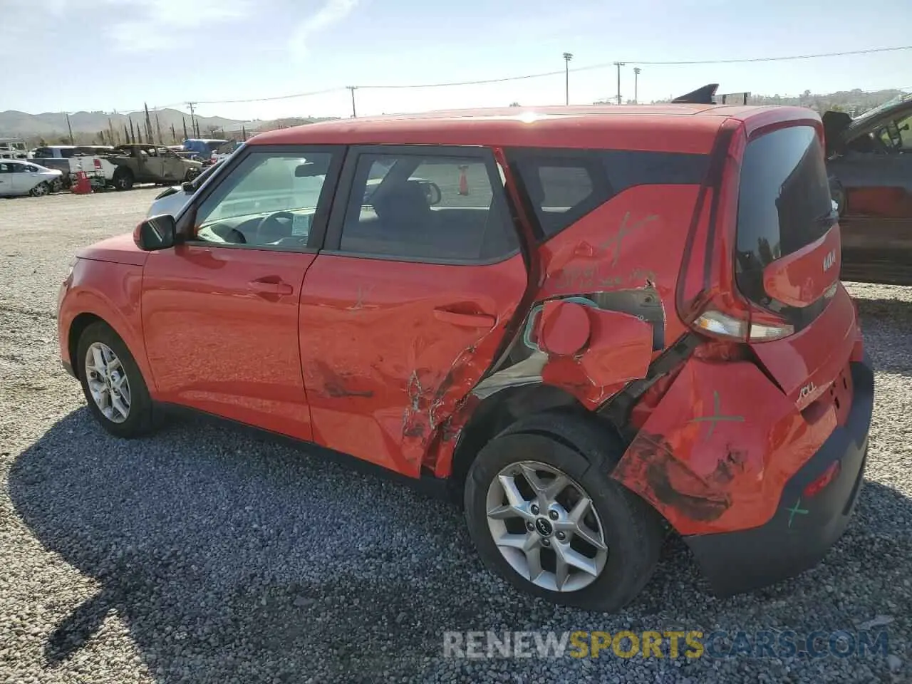 2 fotografías del automóvil dañado KNDJ23AU0N7183707 KIA SOUL 2022