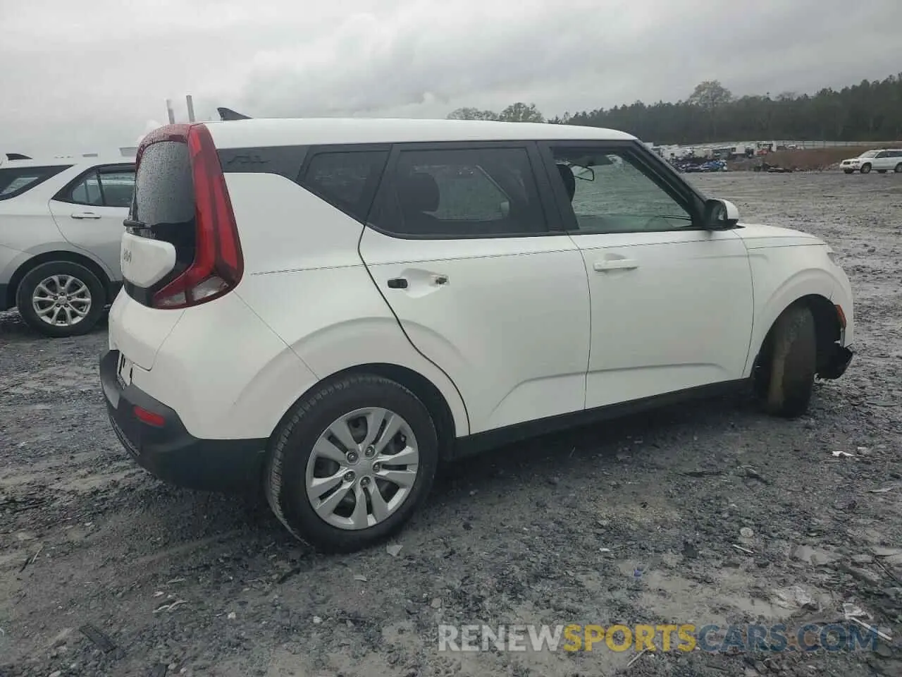 3 fotografías del automóvil dañado KNDJ23AU1N7173588 KIA SOUL 2022