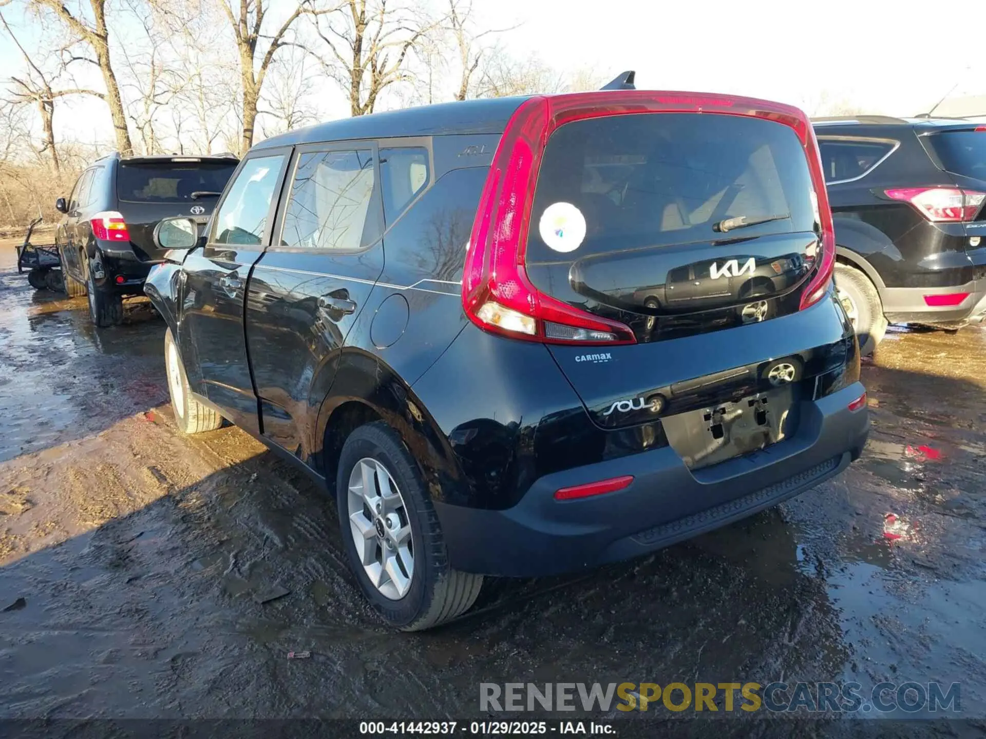 3 fotografías del automóvil dañado KNDJ23AU1N7184316 KIA SOUL 2022