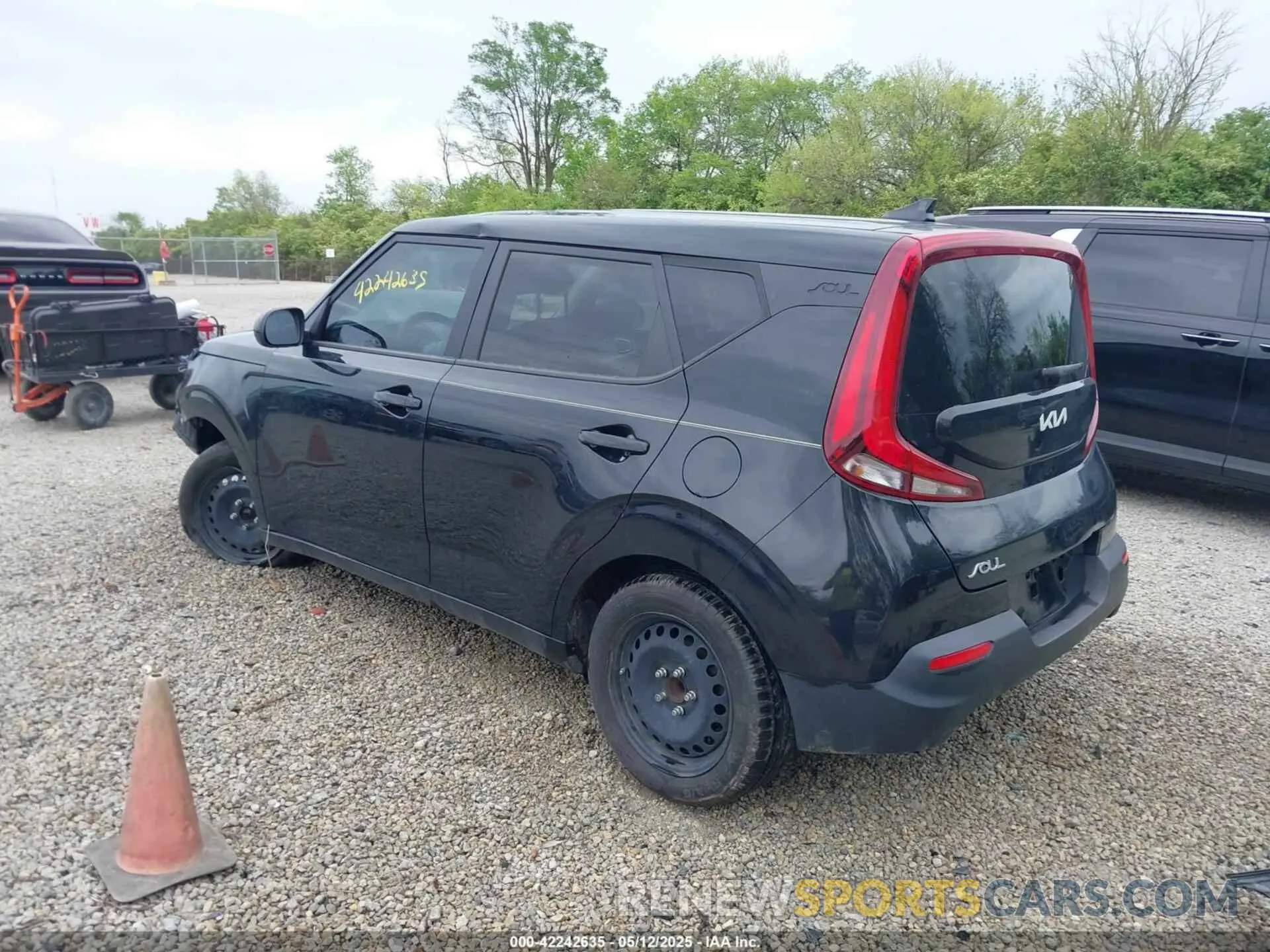 3 fotografías del automóvil dañado KNDJ23AU2N7150711 KIA SOUL 2022