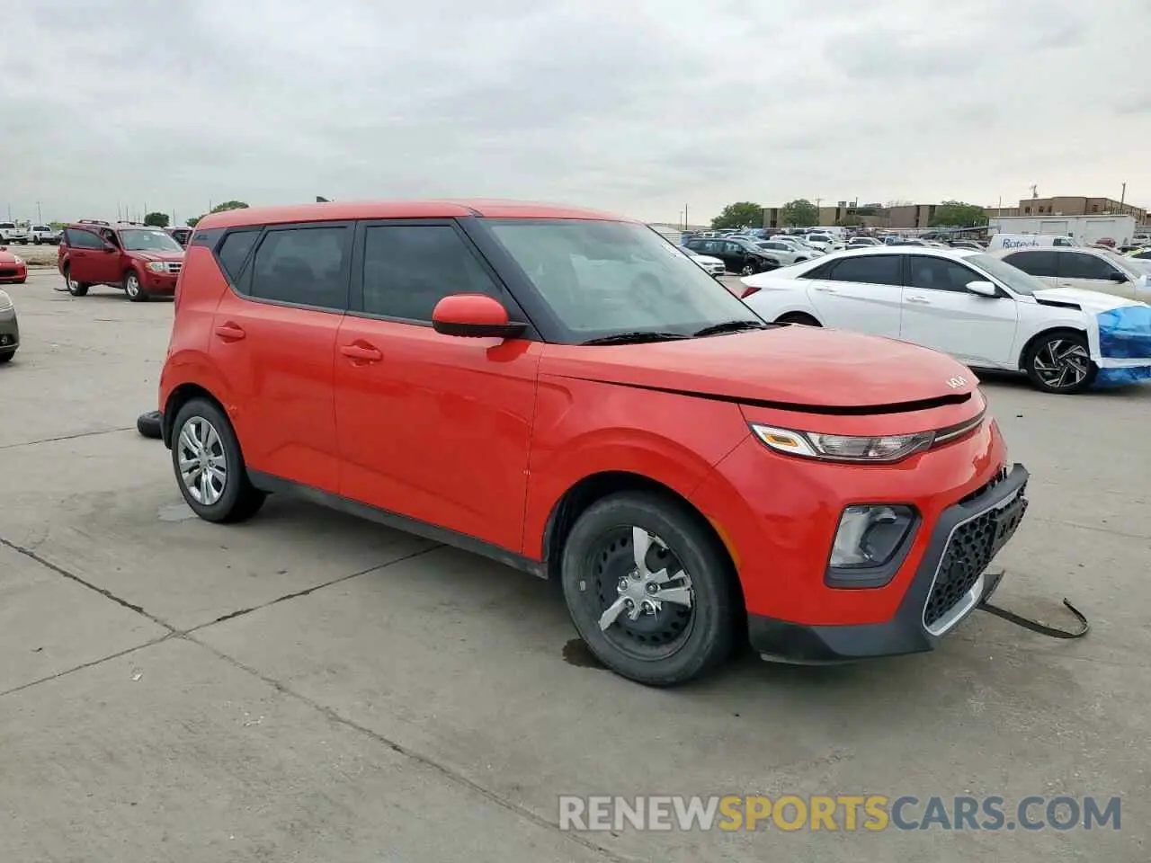 4 fotografías del automóvil dañado KNDJ23AU2N7162972 KIA SOUL 2022