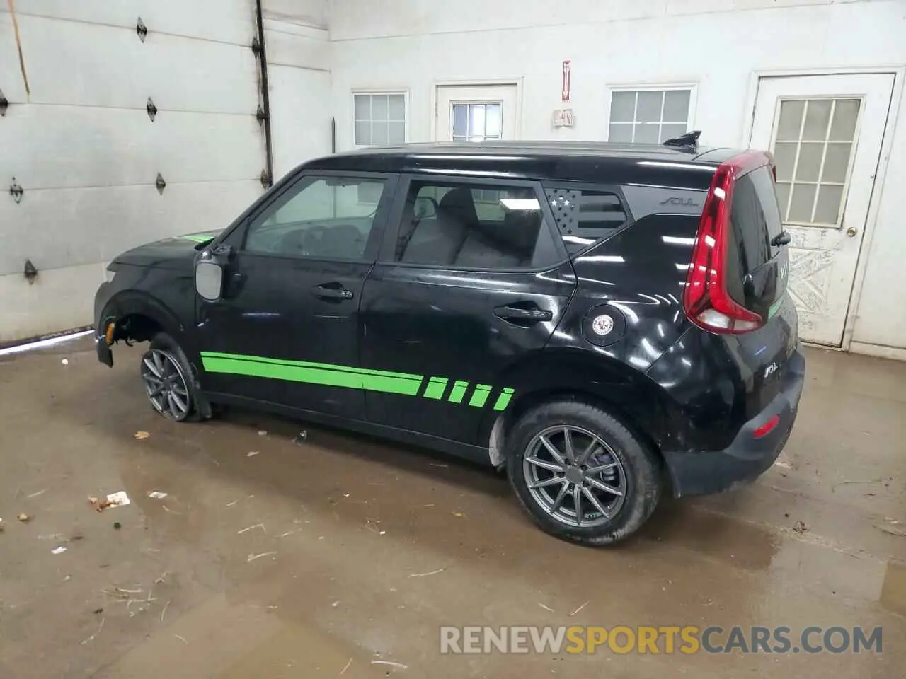 2 fotografías del automóvil dañado KNDJ23AU2N7182509 KIA SOUL 2022