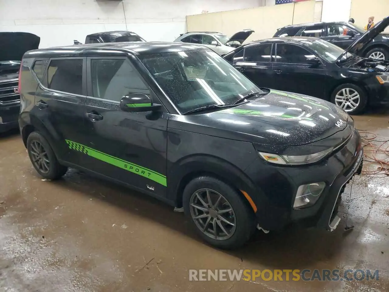 4 fotografías del automóvil dañado KNDJ23AU2N7182509 KIA SOUL 2022