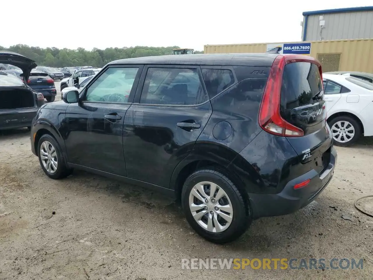 2 fotografías del automóvil dañado KNDJ23AU2N7800363 KIA SOUL 2022