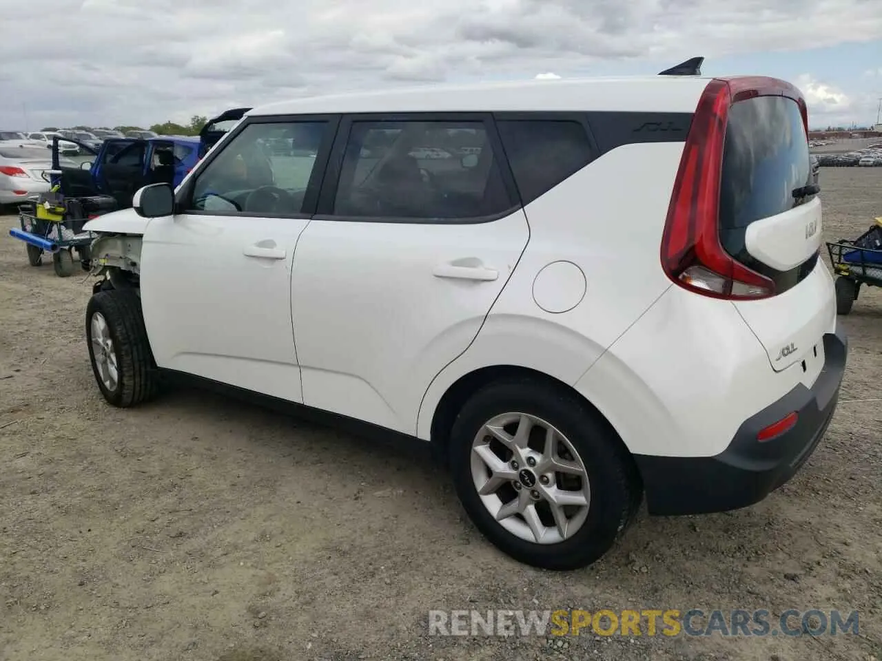 2 fotografías del automóvil dañado KNDJ23AU2N7814943 KIA SOUL 2022