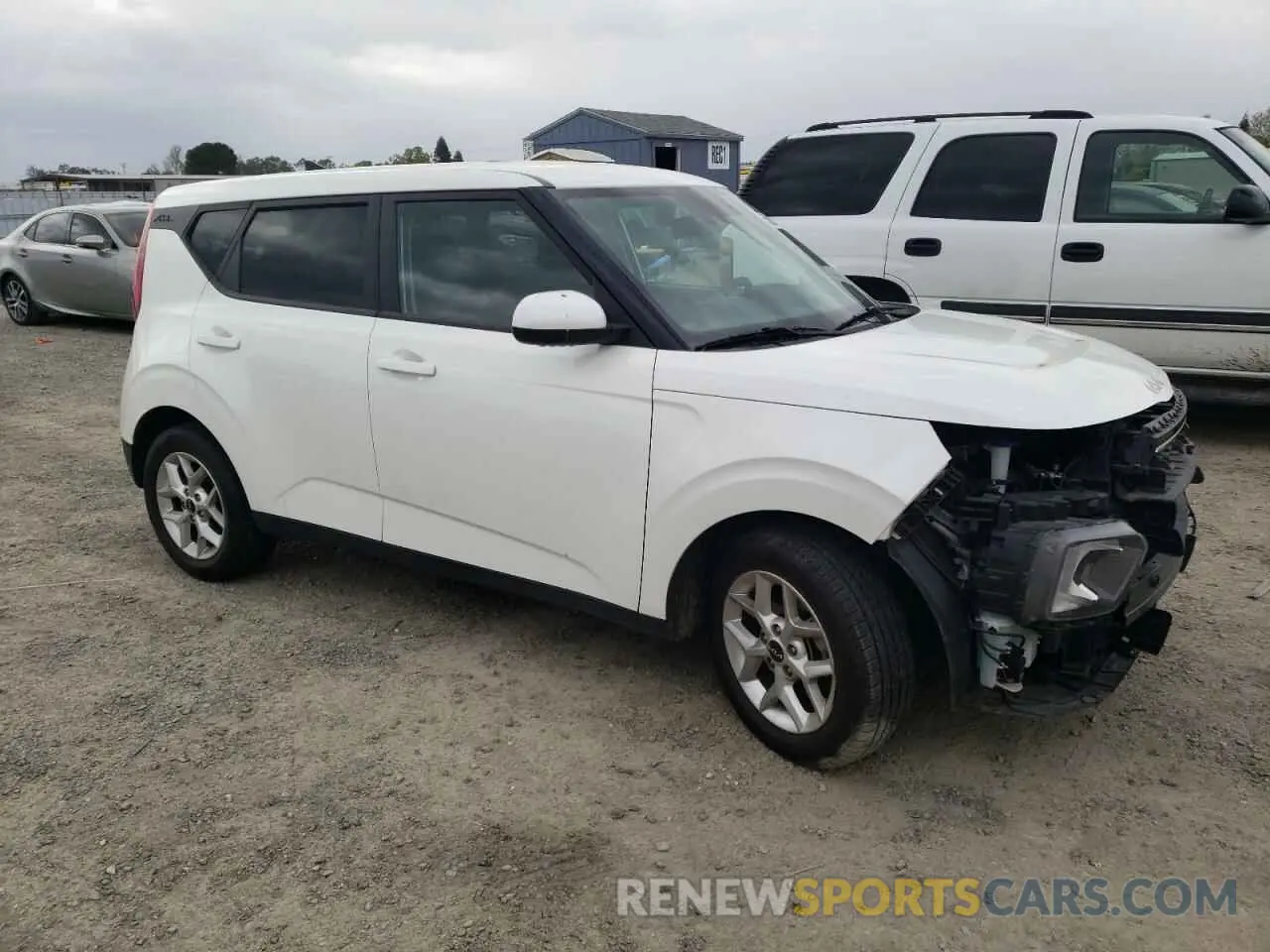 4 fotografías del automóvil dañado KNDJ23AU2N7814943 KIA SOUL 2022