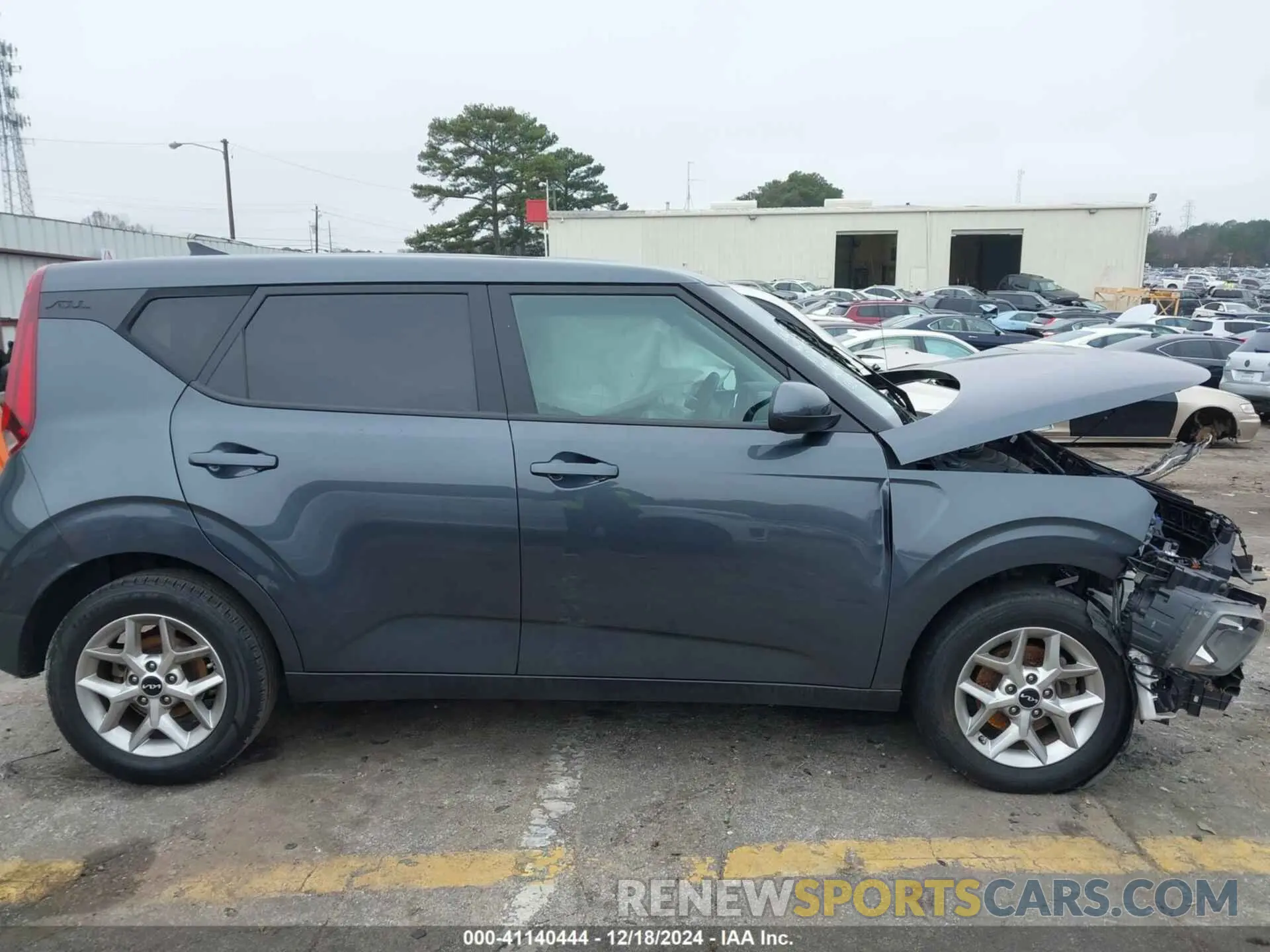 13 fotografías del automóvil dañado KNDJ23AU2N7827238 KIA SOUL 2022