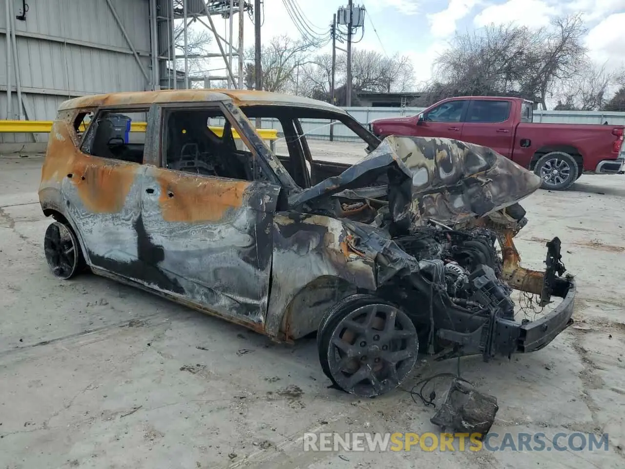 4 fotografías del automóvil dañado KNDJ23AU2N7834609 KIA SOUL 2022