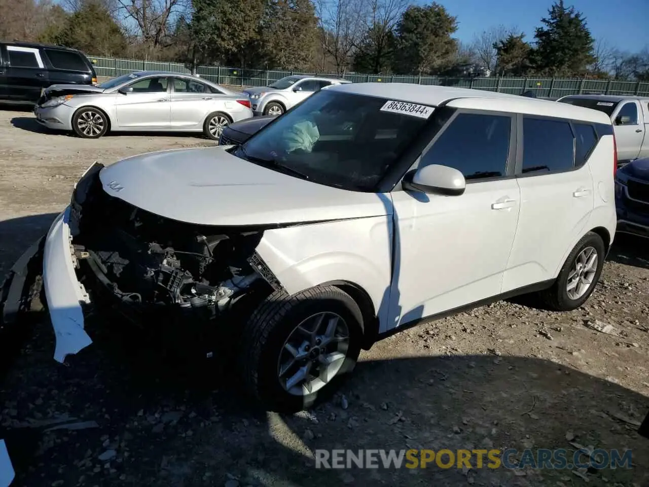 1 fotografías del automóvil dañado KNDJ23AU3N7151995 KIA SOUL 2022