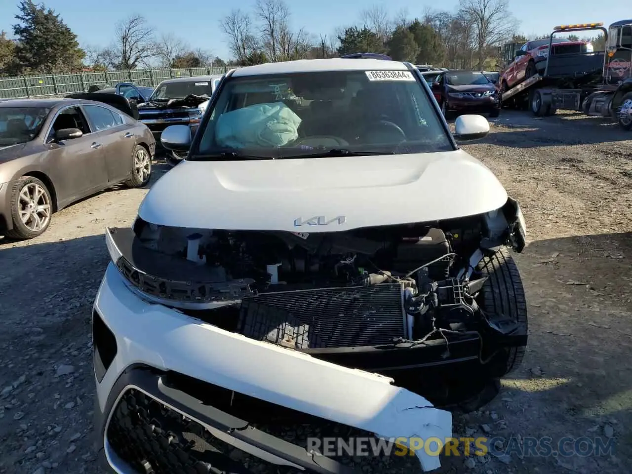 5 fotografías del automóvil dañado KNDJ23AU3N7151995 KIA SOUL 2022