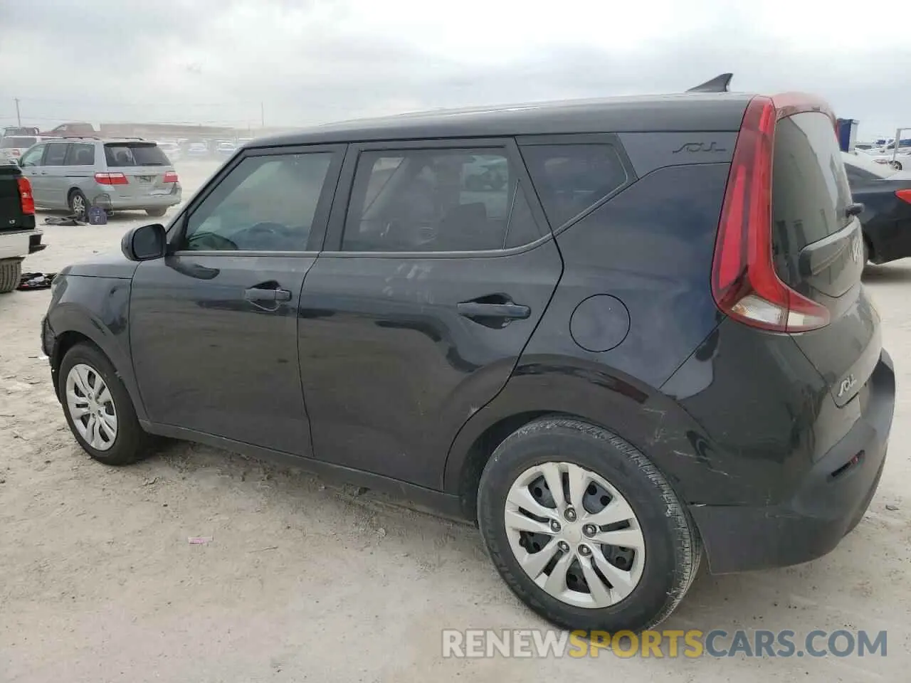 2 fotografías del automóvil dañado KNDJ23AU3N7154007 KIA SOUL 2022