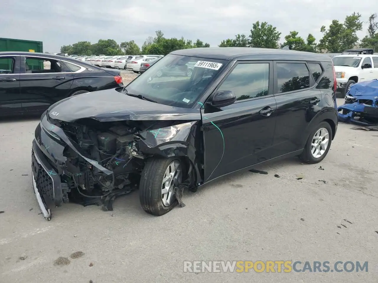 1 fotografías del automóvil dañado KNDJ23AU3N7161829 KIA SOUL 2022