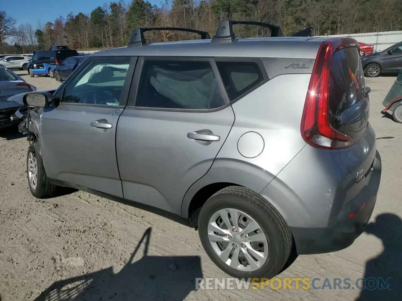 2 fotografías del automóvil dañado KNDJ23AU3N7808231 KIA SOUL 2022