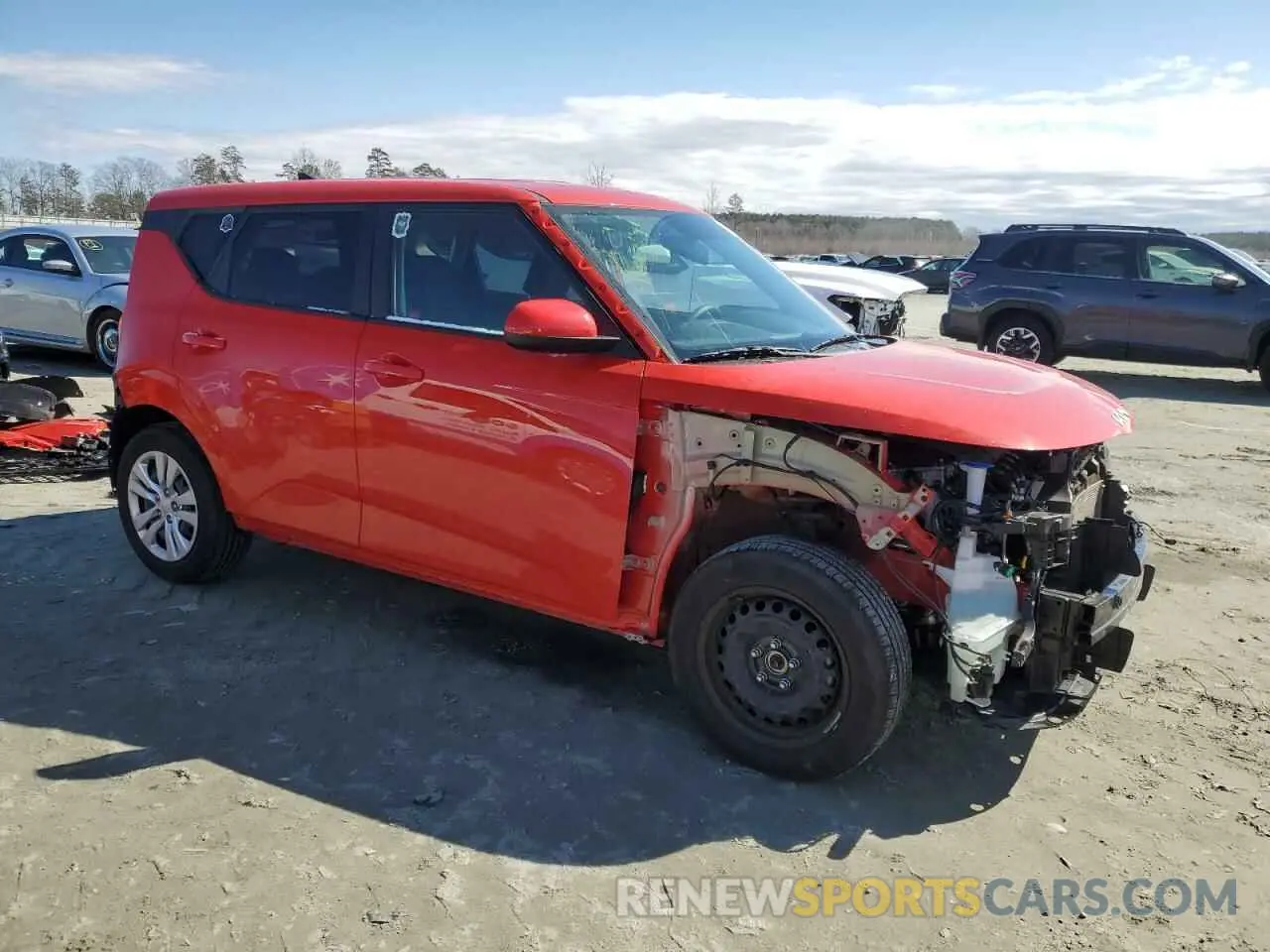 4 fotografías del automóvil dañado KNDJ23AU4N7157742 KIA SOUL 2022