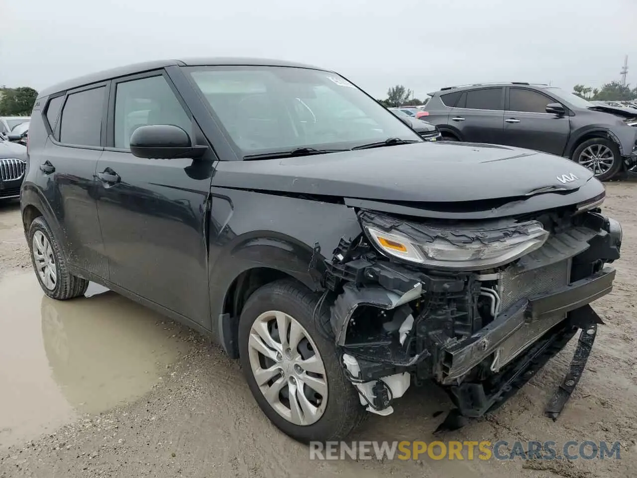 4 fotografías del automóvil dañado KNDJ23AU4N7183659 KIA SOUL 2022