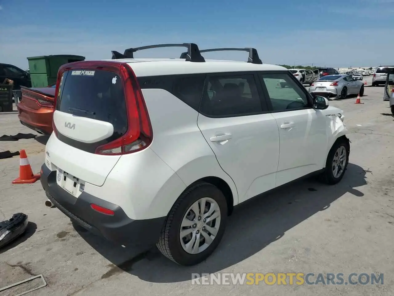 3 fotografías del automóvil dañado KNDJ23AU5N7153862 KIA SOUL 2022