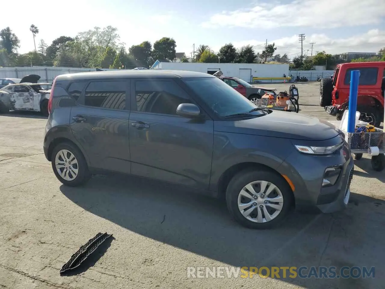 4 fotografías del automóvil dañado KNDJ23AU5N7798480 KIA SOUL 2022