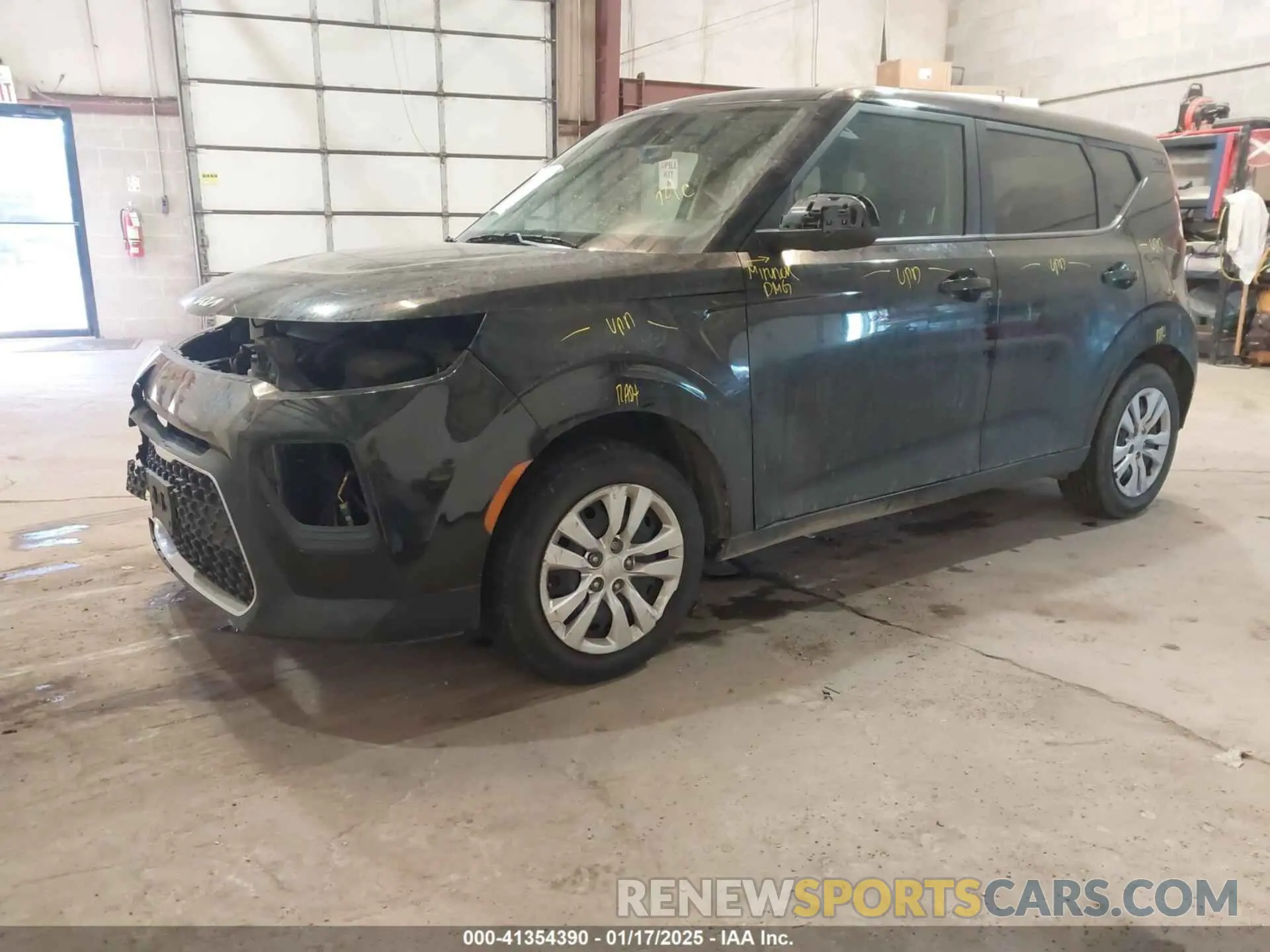 2 fotografías del automóvil dañado KNDJ23AU5N7804505 KIA SOUL 2022