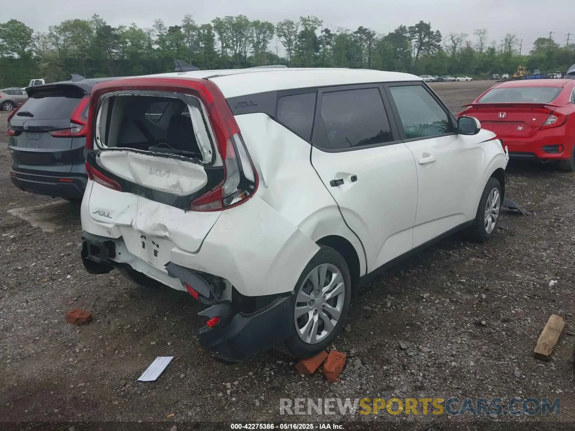 4 fotografías del automóvil dañado KNDJ23AU5N7812393 KIA SOUL 2022