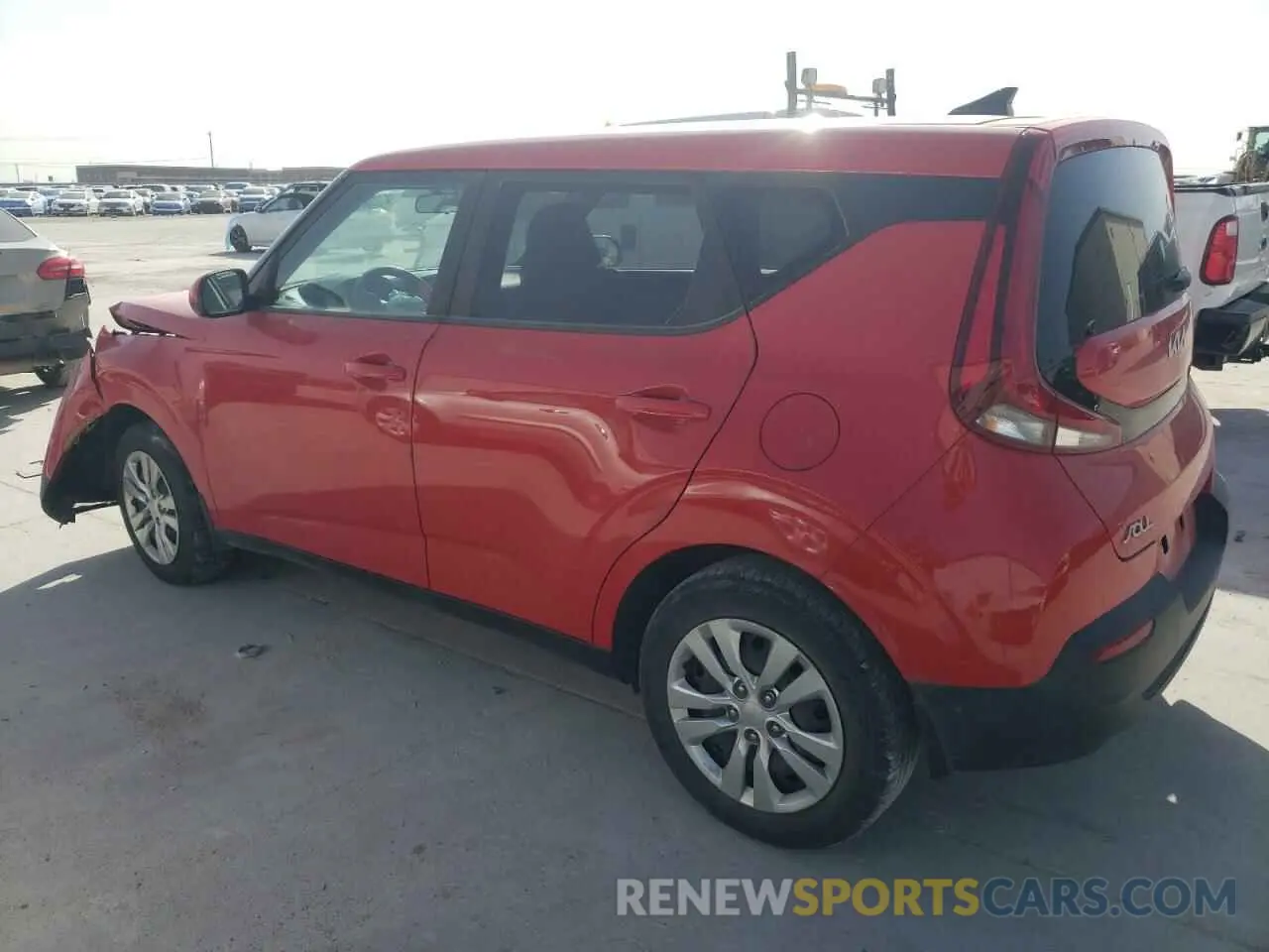 2 fotografías del automóvil dañado KNDJ23AU6N7152252 KIA SOUL 2022