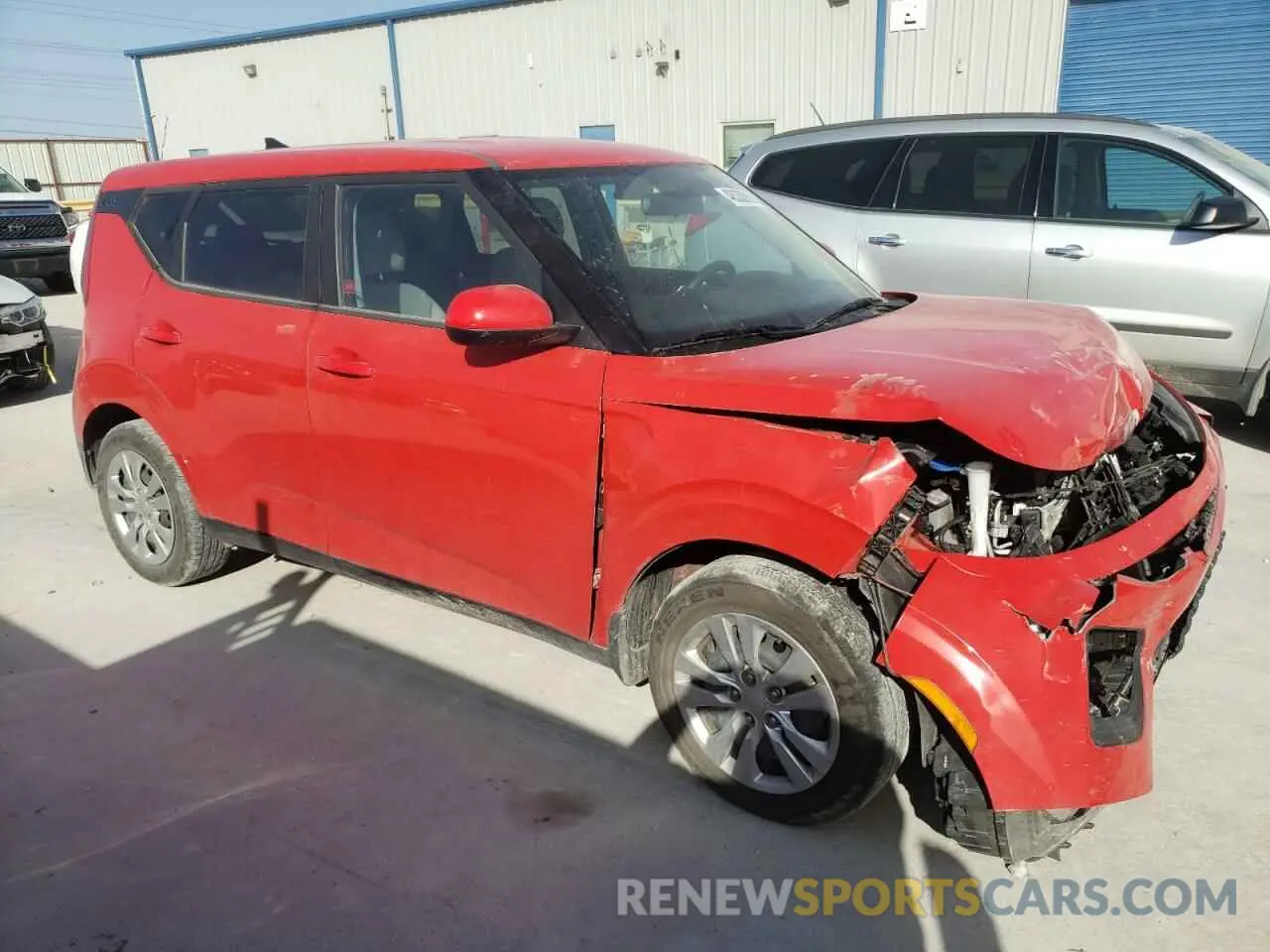 4 fotografías del automóvil dañado KNDJ23AU6N7152252 KIA SOUL 2022