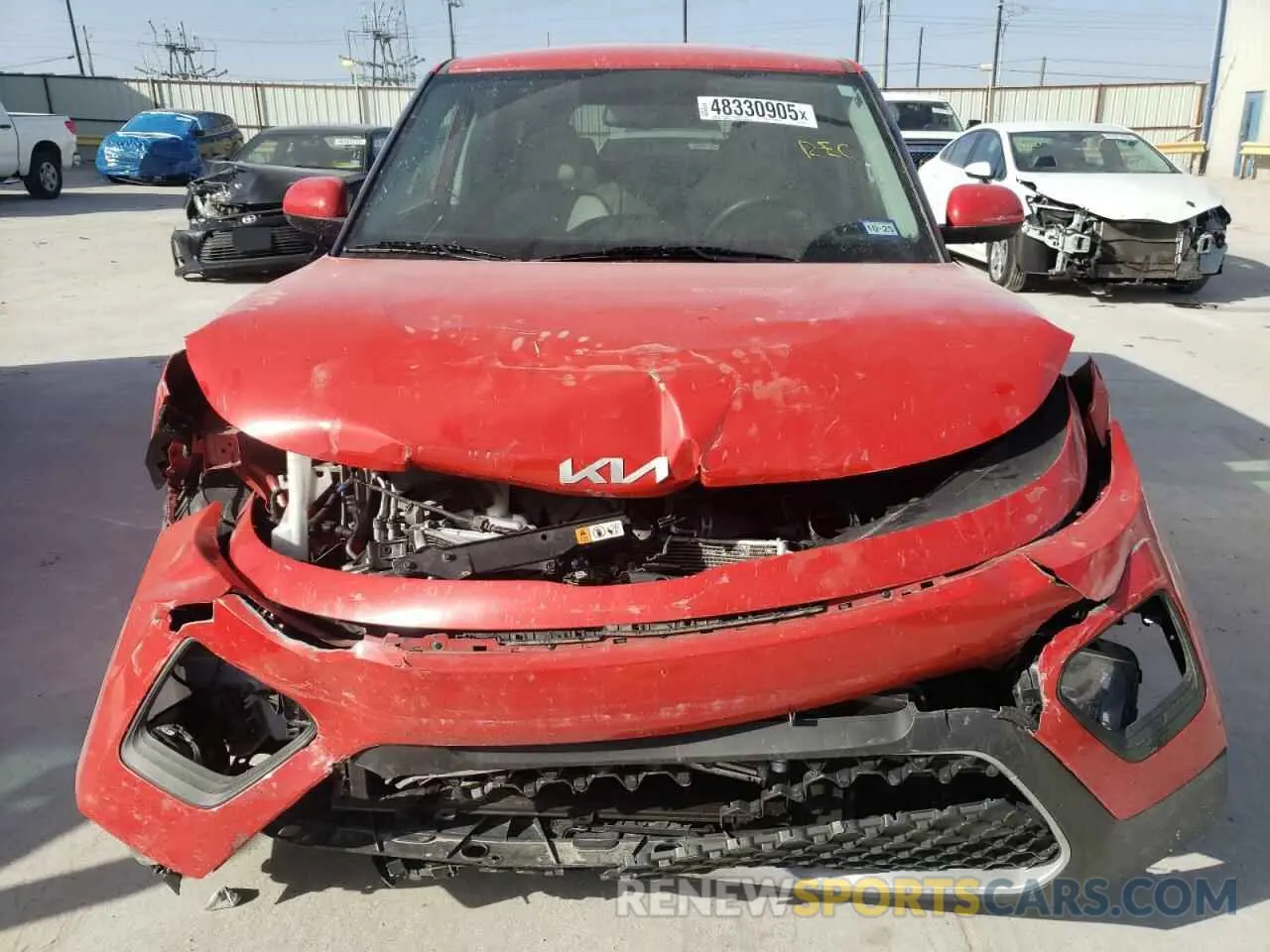 5 fotografías del automóvil dañado KNDJ23AU6N7152252 KIA SOUL 2022