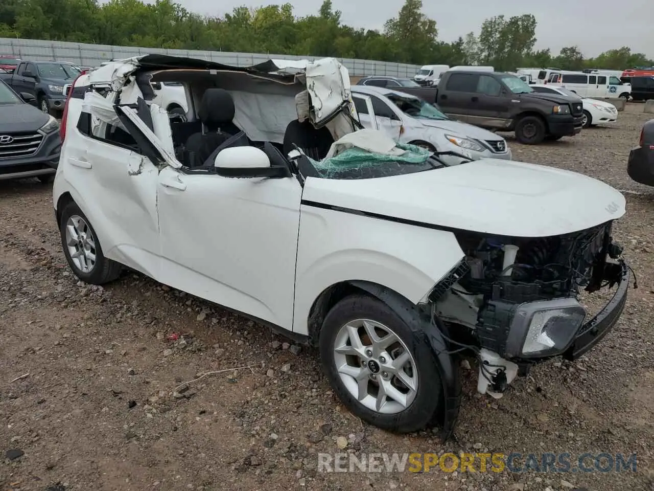 4 fotografías del automóvil dañado KNDJ23AU6N7157984 KIA SOUL 2022