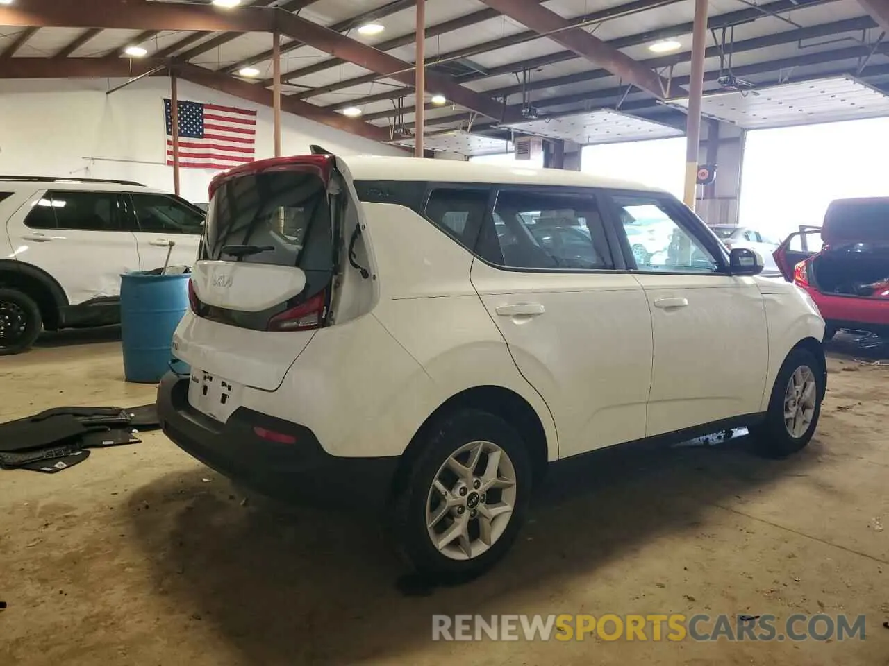 3 fotografías del automóvil dañado KNDJ23AU6N7158570 KIA SOUL 2022