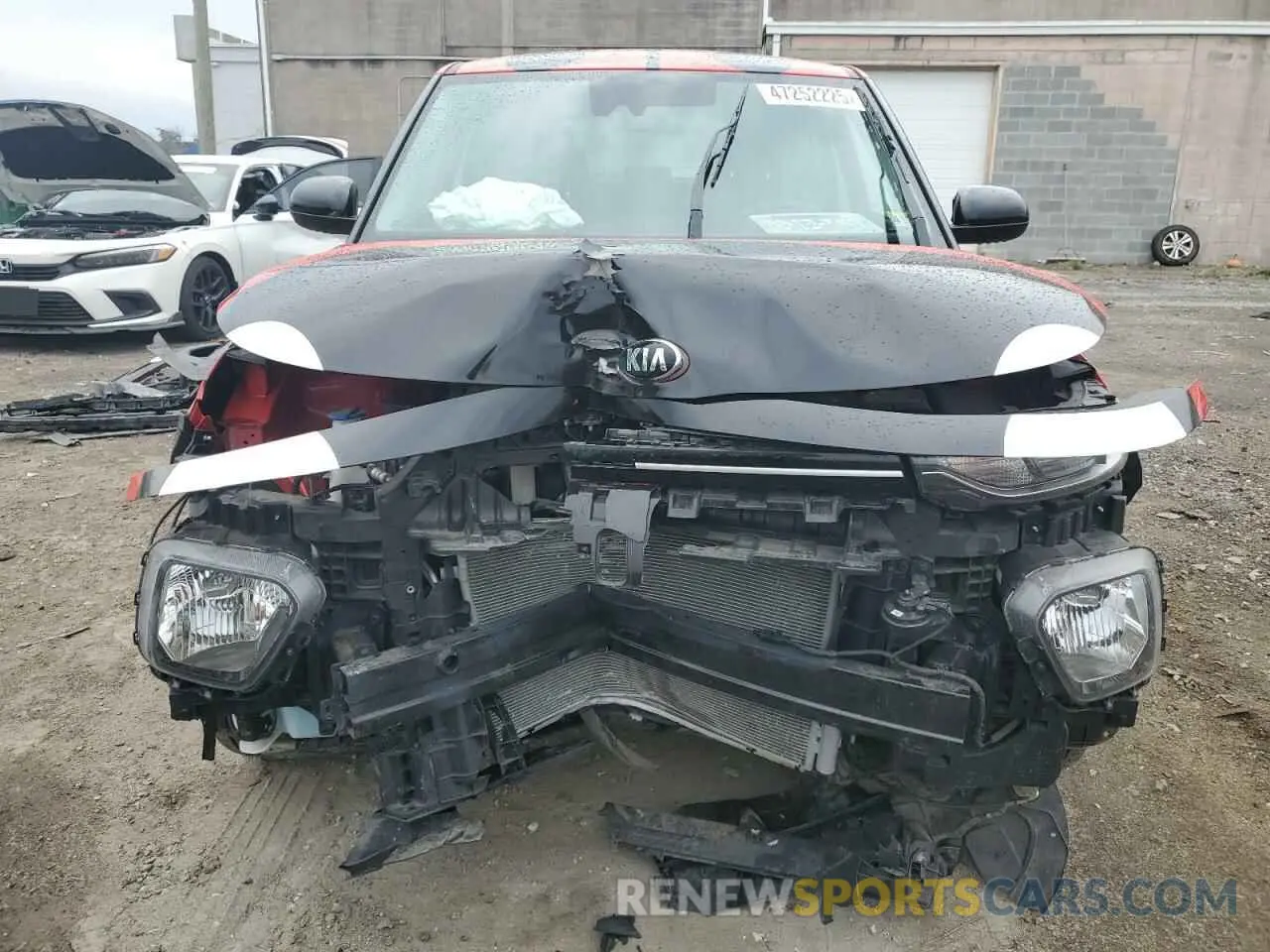 5 fotografías del automóvil dañado KNDJ23AU6N7181671 KIA SOUL 2022