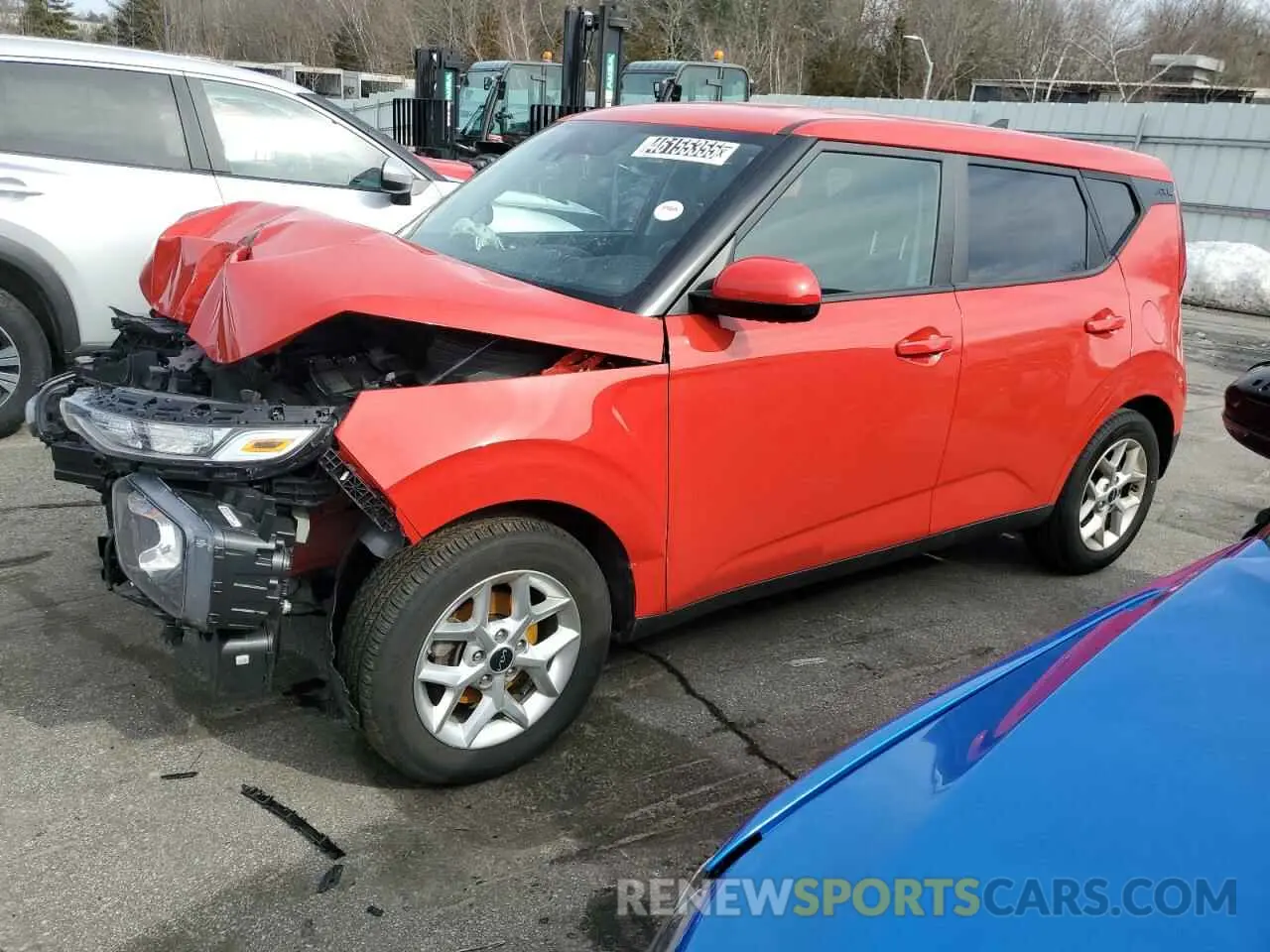 1 fotografías del automóvil dañado KNDJ23AU6N7183601 KIA SOUL 2022