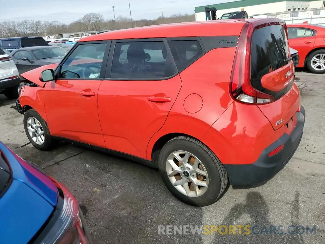 2 fotografías del automóvil dañado KNDJ23AU6N7183601 KIA SOUL 2022
