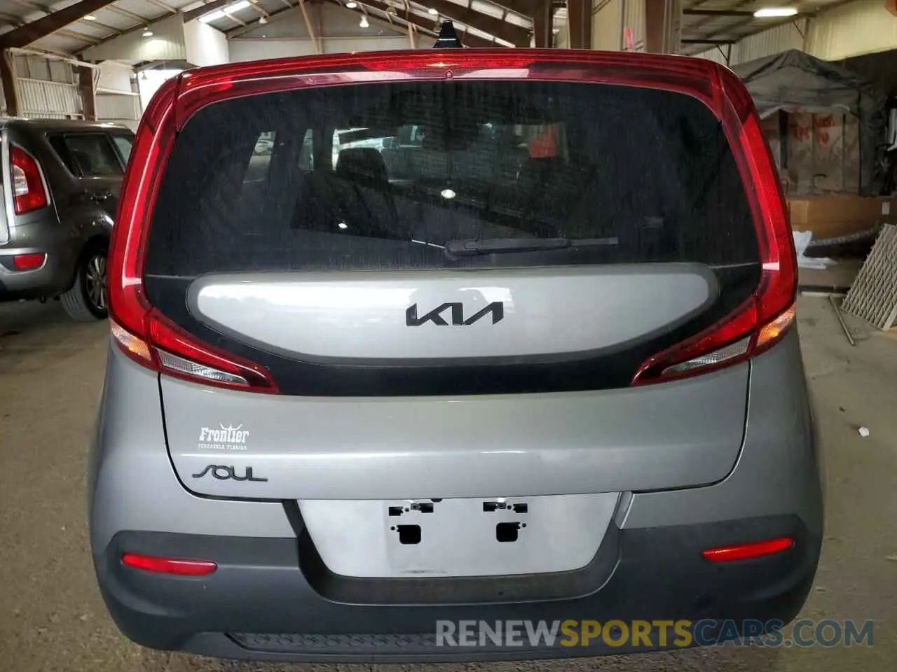6 fotografías del automóvil dañado KNDJ23AU6N7805629 KIA SOUL 2022