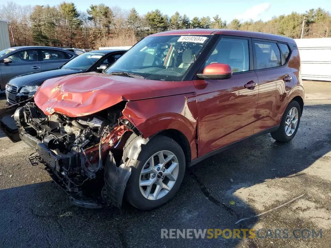 1 fotografías del automóvil dañado KNDJ23AU6N7819871 KIA SOUL 2022