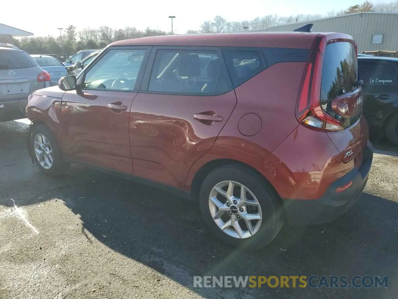 2 fotografías del automóvil dañado KNDJ23AU6N7819871 KIA SOUL 2022