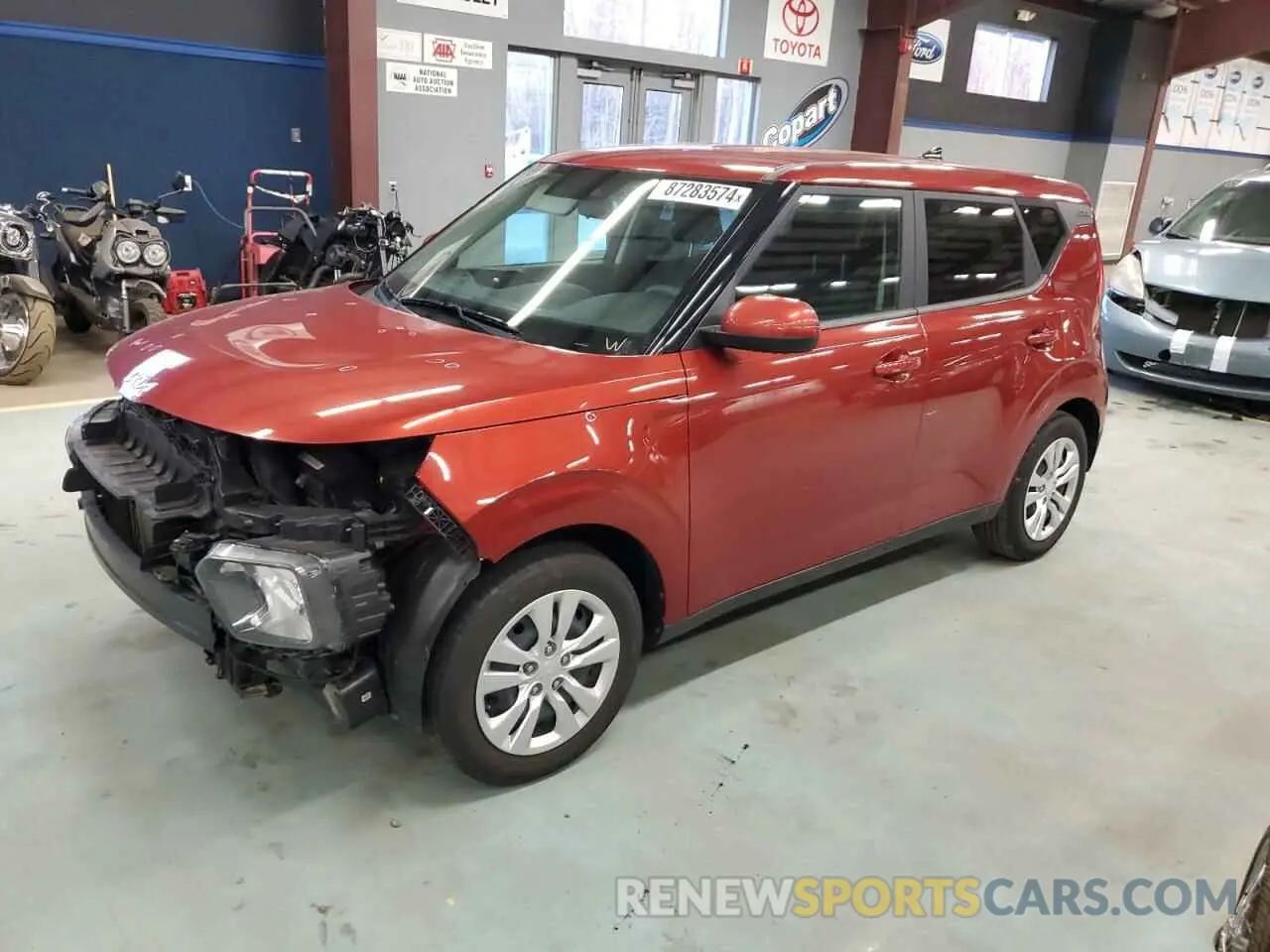1 fotografías del automóvil dañado KNDJ23AU6N7837528 KIA SOUL 2022