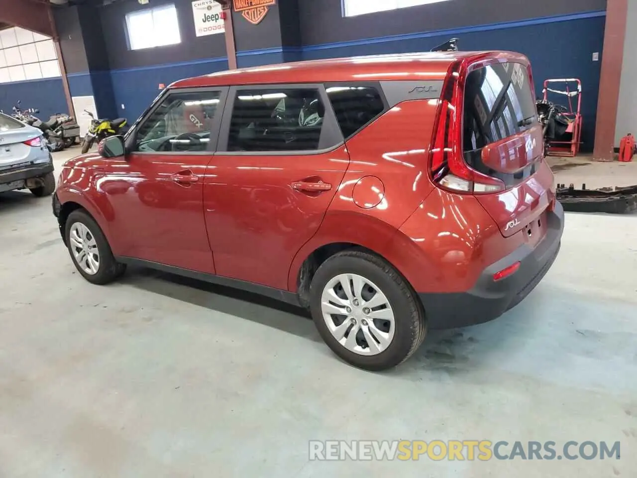 2 fotografías del automóvil dañado KNDJ23AU6N7837528 KIA SOUL 2022