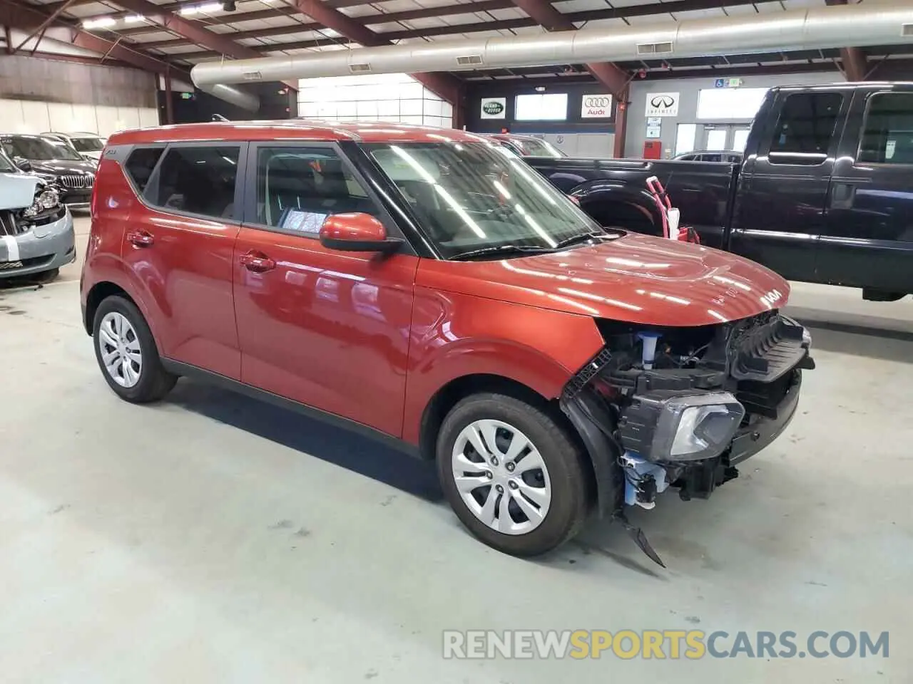 4 fotografías del automóvil dañado KNDJ23AU6N7837528 KIA SOUL 2022