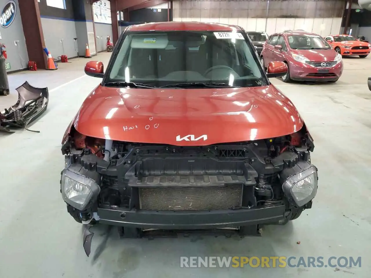 5 fotografías del automóvil dañado KNDJ23AU6N7837528 KIA SOUL 2022