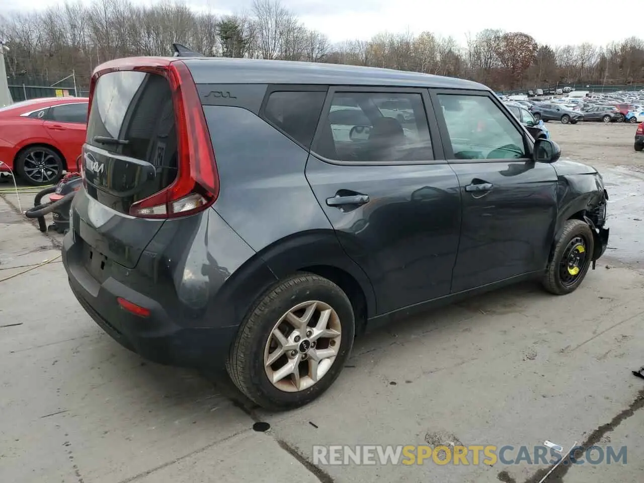 3 fotografías del automóvil dañado KNDJ23AU6N7837948 KIA SOUL 2022
