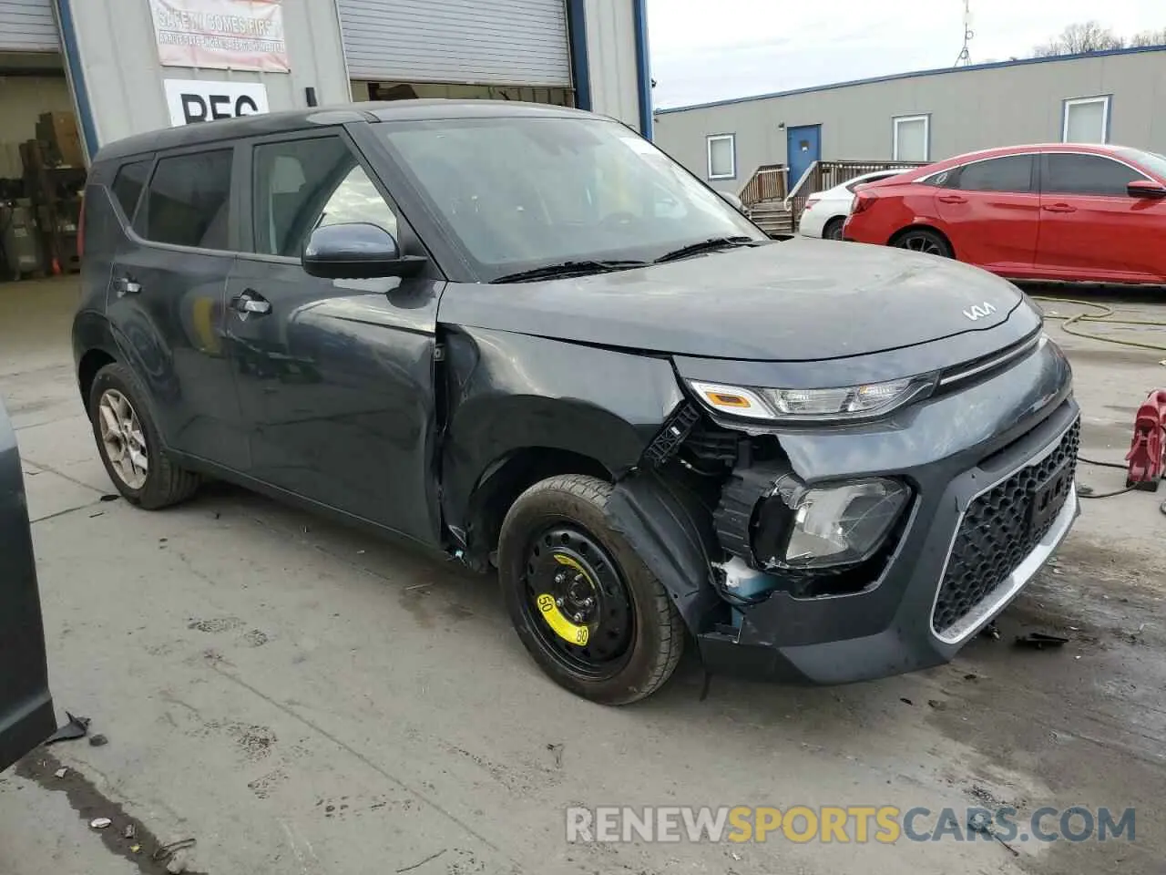 4 fotografías del automóvil dañado KNDJ23AU6N7837948 KIA SOUL 2022