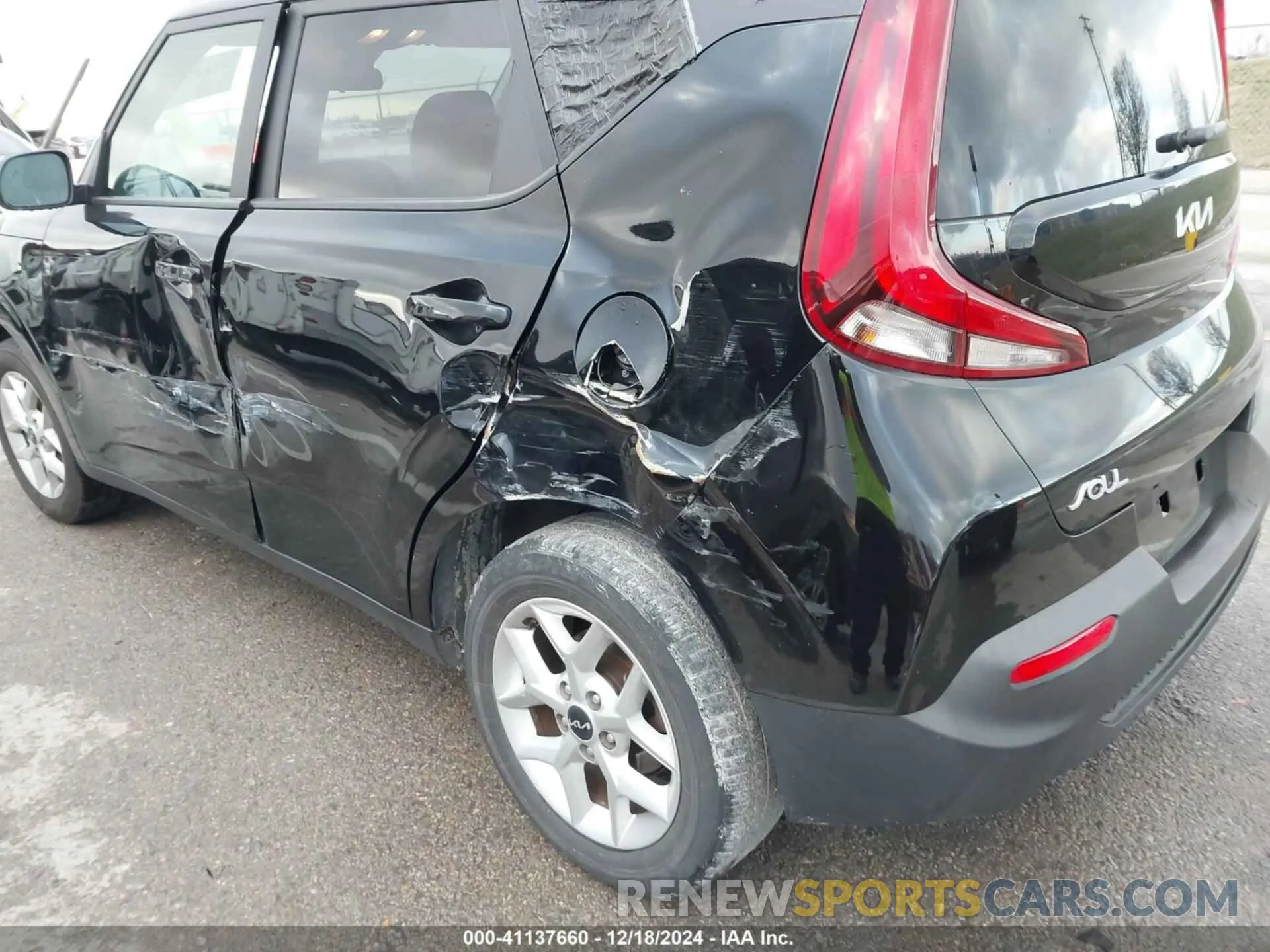6 fotografías del automóvil dañado KNDJ23AU7N7163132 KIA SOUL 2022